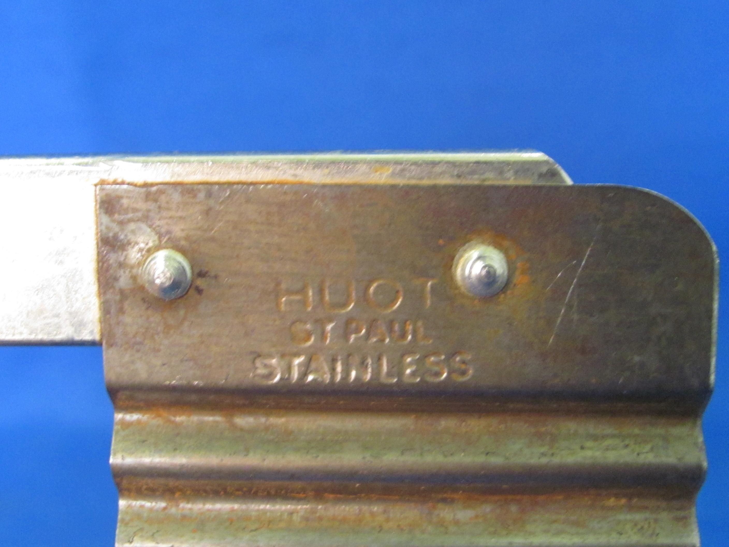 Huot Food Chopper – Stainless Steel – Made in St. Paul, MN. - 7 1/8” wide