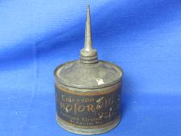Emerson Motor Oil Thumb Pump Oiler
