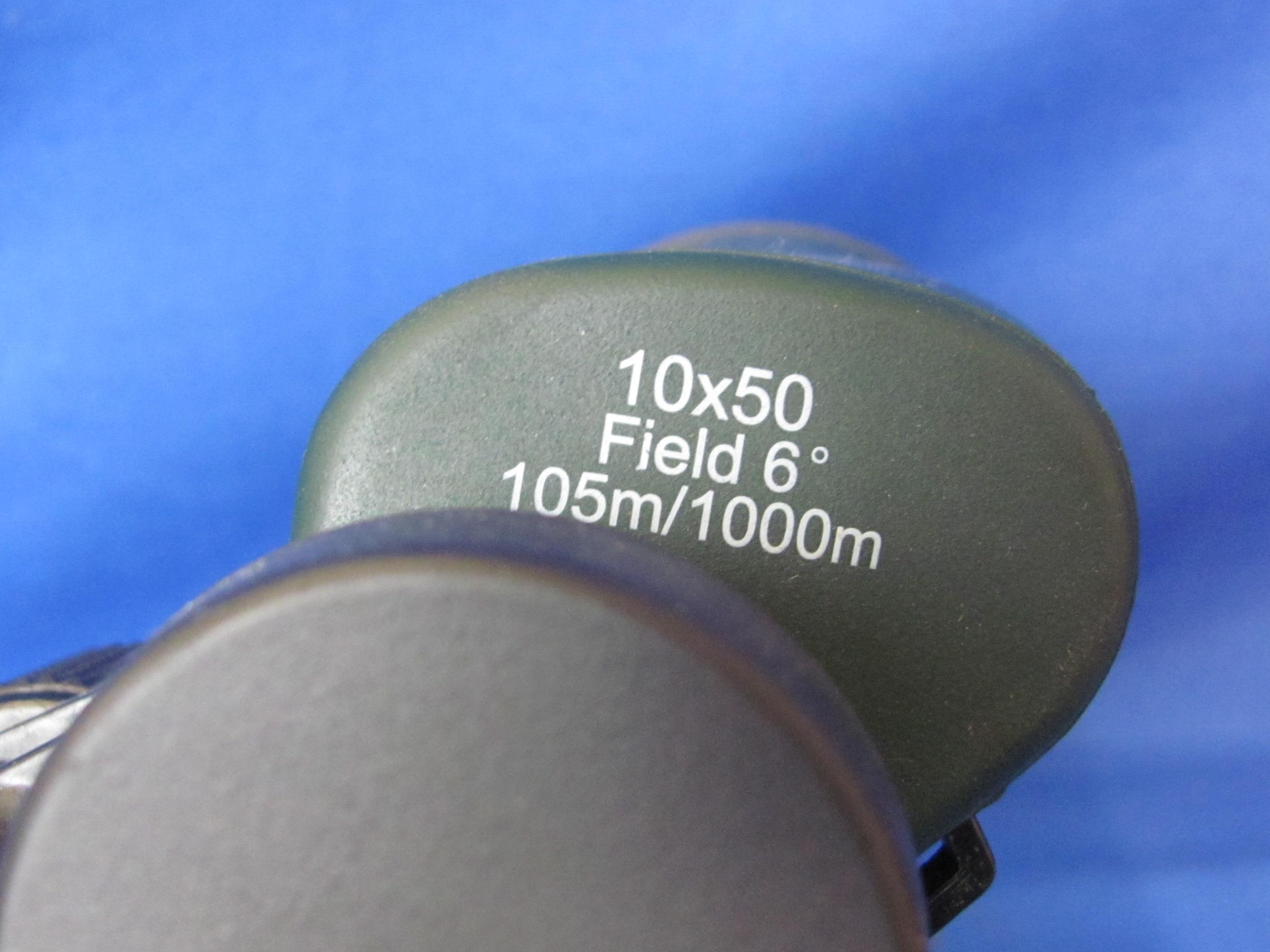 Gordon Field 6 10x50 Wide Engle Binoculars – Model 94527 – 105m/1000m