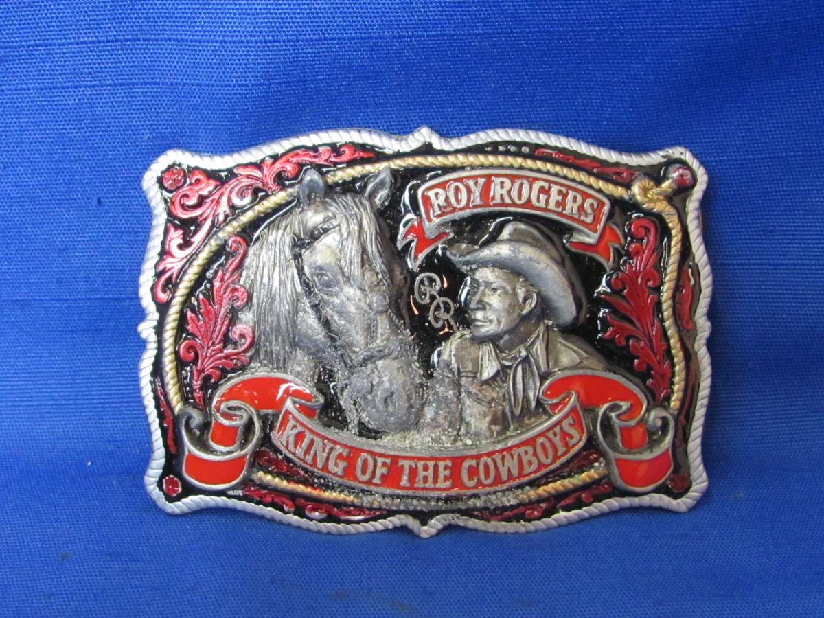 1993 Roy Rogers King of the Cowboys Belt Buckle – Limited Edition No. 1457