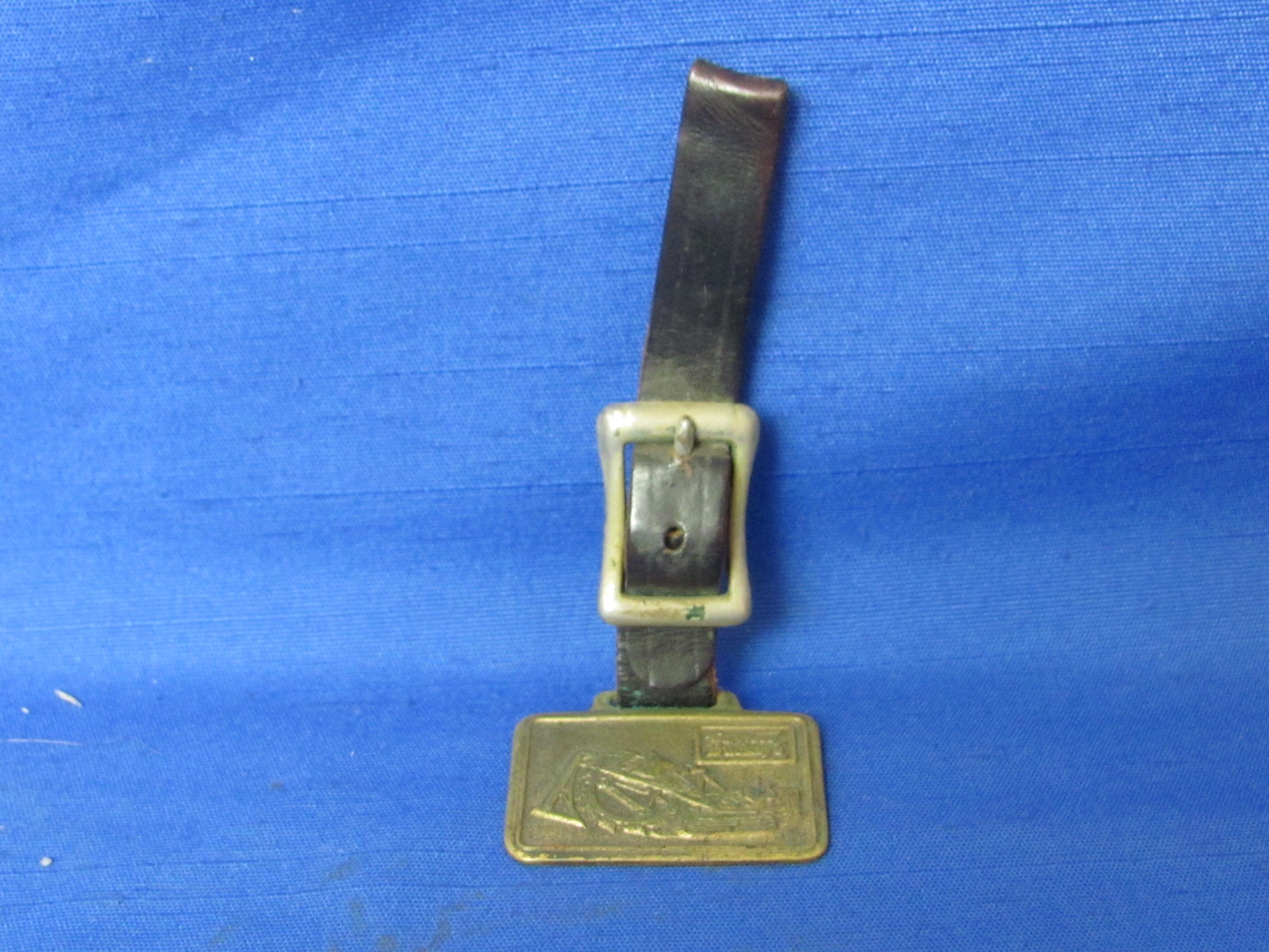 Garwood Buckeye Trencher Watch Fob