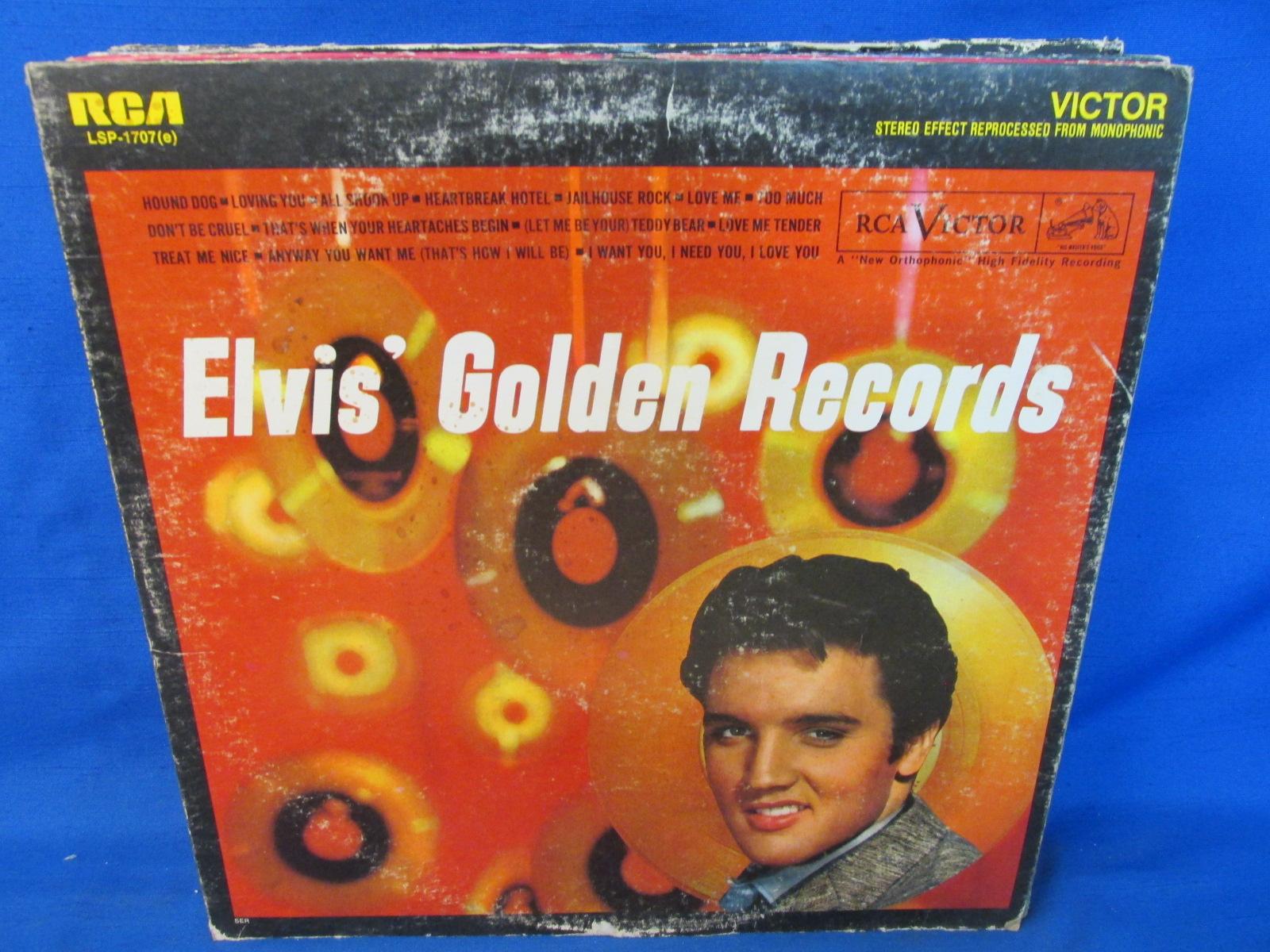 16 Elvis Presley Albums – Please see Photos For Titles – Covers