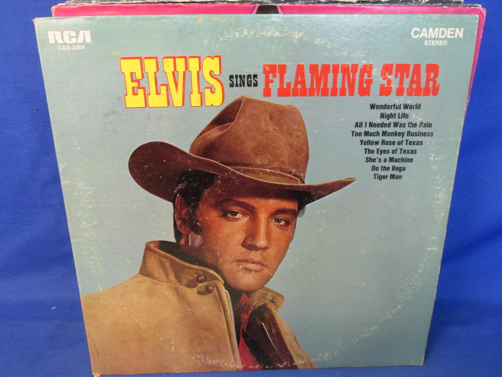 16 Elvis Presley Albums – Please see Photos For Titles – Covers