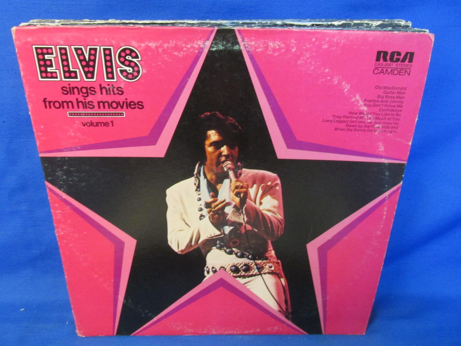 16 Elvis Presley Albums – Please see Photos For Titles – Covers
