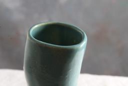 Vintage Rosemeade Turquoise Stoneware Boot Measures 4" Tall