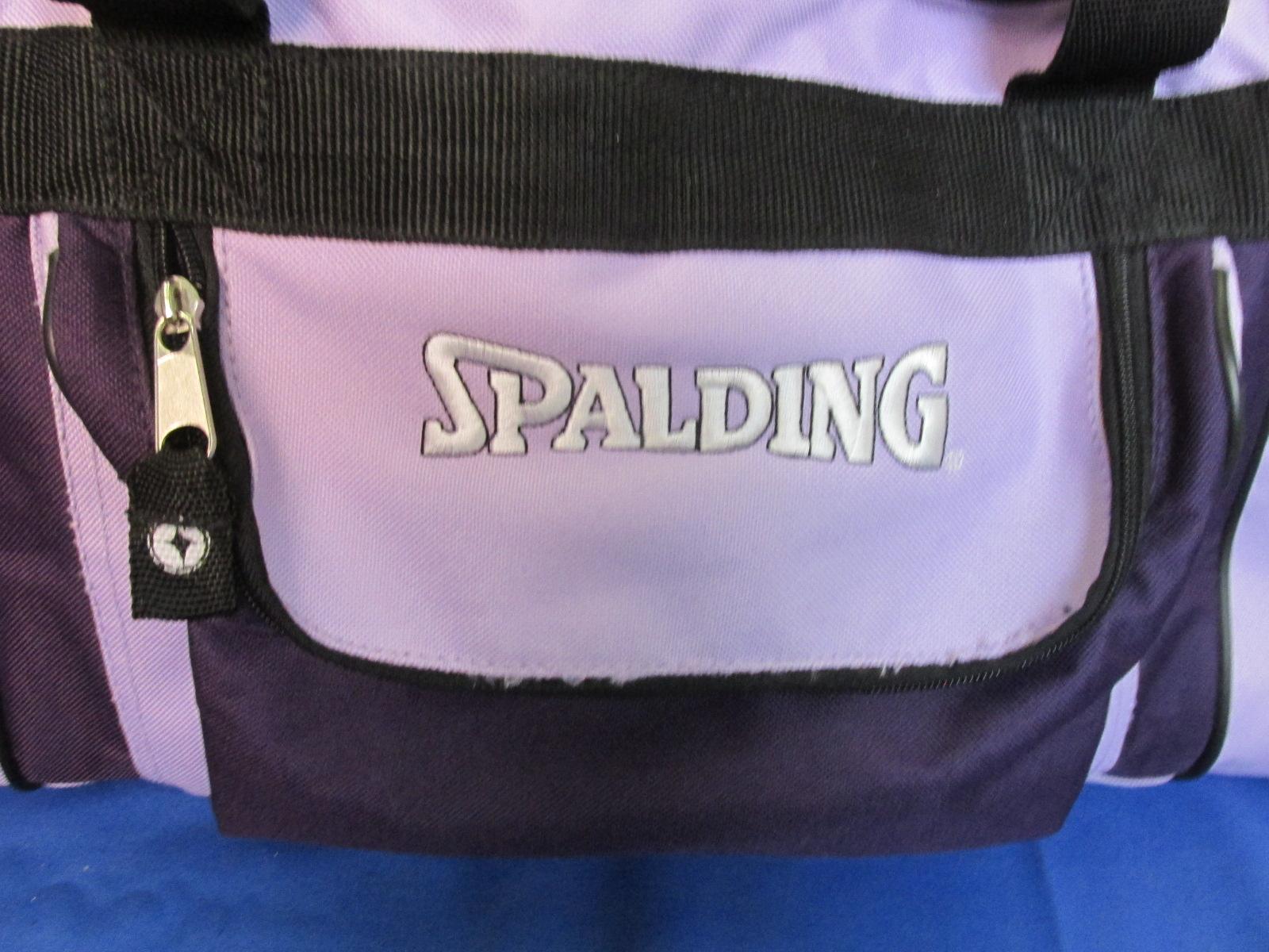 Purple Spalding Duffel Bag – Very Good Condition – Lightly used
