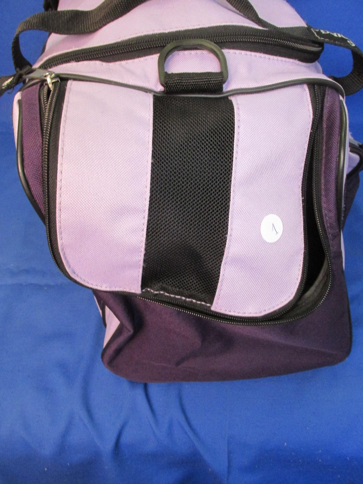 Purple Spalding Duffel Bag – Very Good Condition – Lightly used