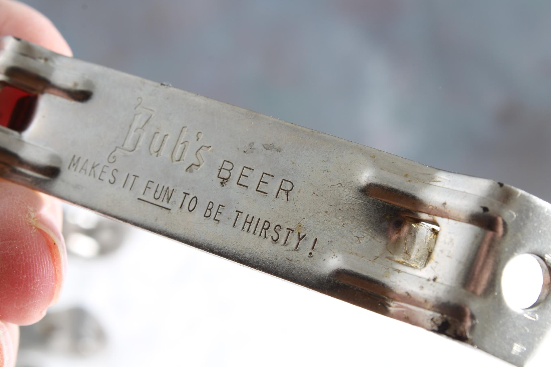 5 Vintage Beer Advertising Bottle Openers Hamm's, Grain Belt, Bub's & Old Style