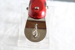 Vintage Lucky Strike Husky Pikey Red Head Fishing Lure