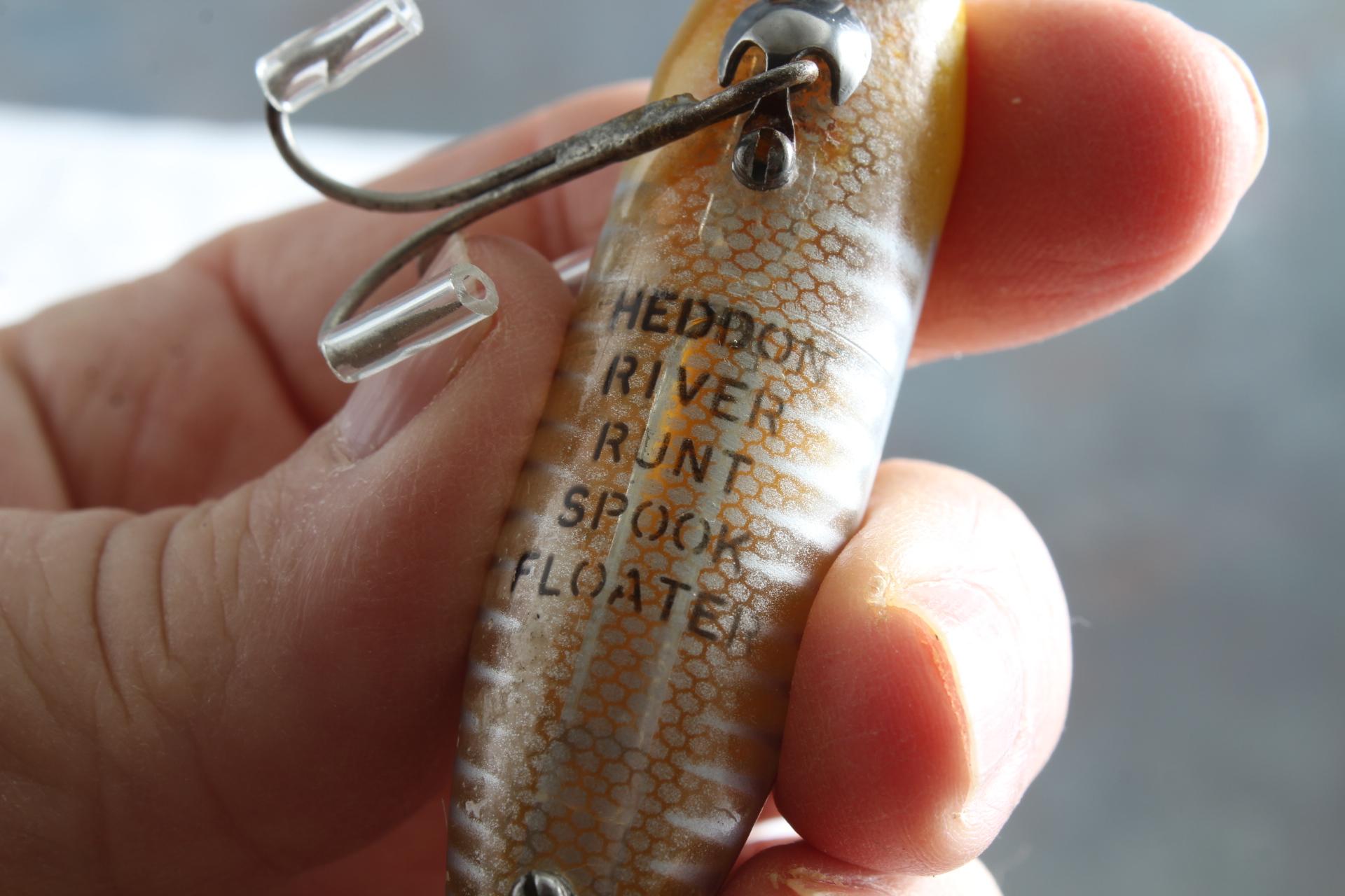 Vintage Heddon River Runt Floater Fishing Lure