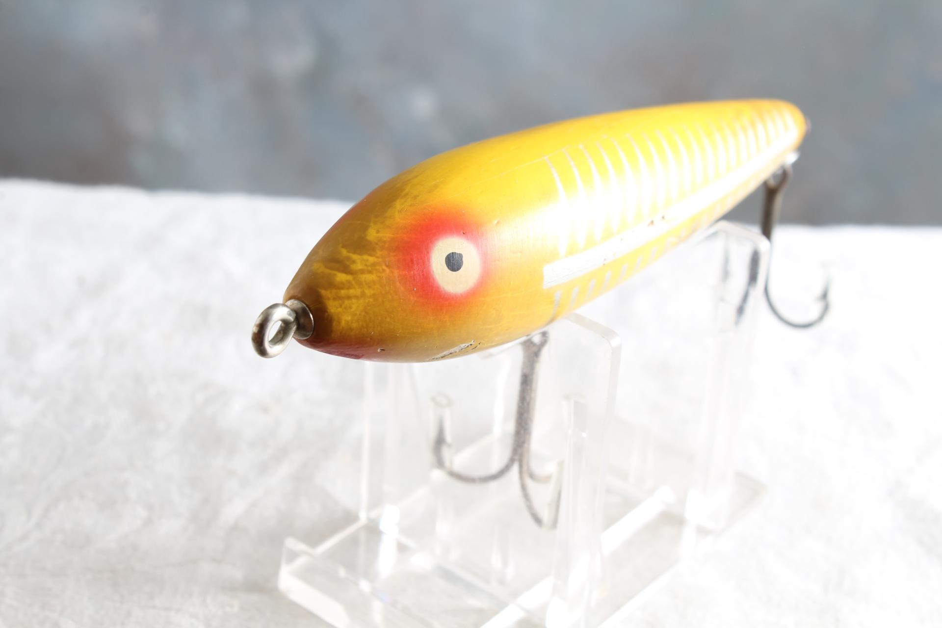 Vintage Heddon Wood Zaragossa Fishing Lure