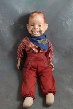 1950's 20" Howdy Doody Composite and Cloth Doll