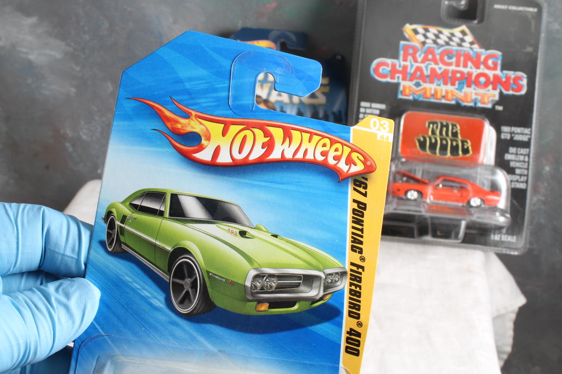 3 New/Old Stock Diecast Cars The Judge '69 Pontiac GTO with Emblem, Hot
