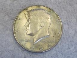 1964-D Kennedy Half Dollar – 90% Silver