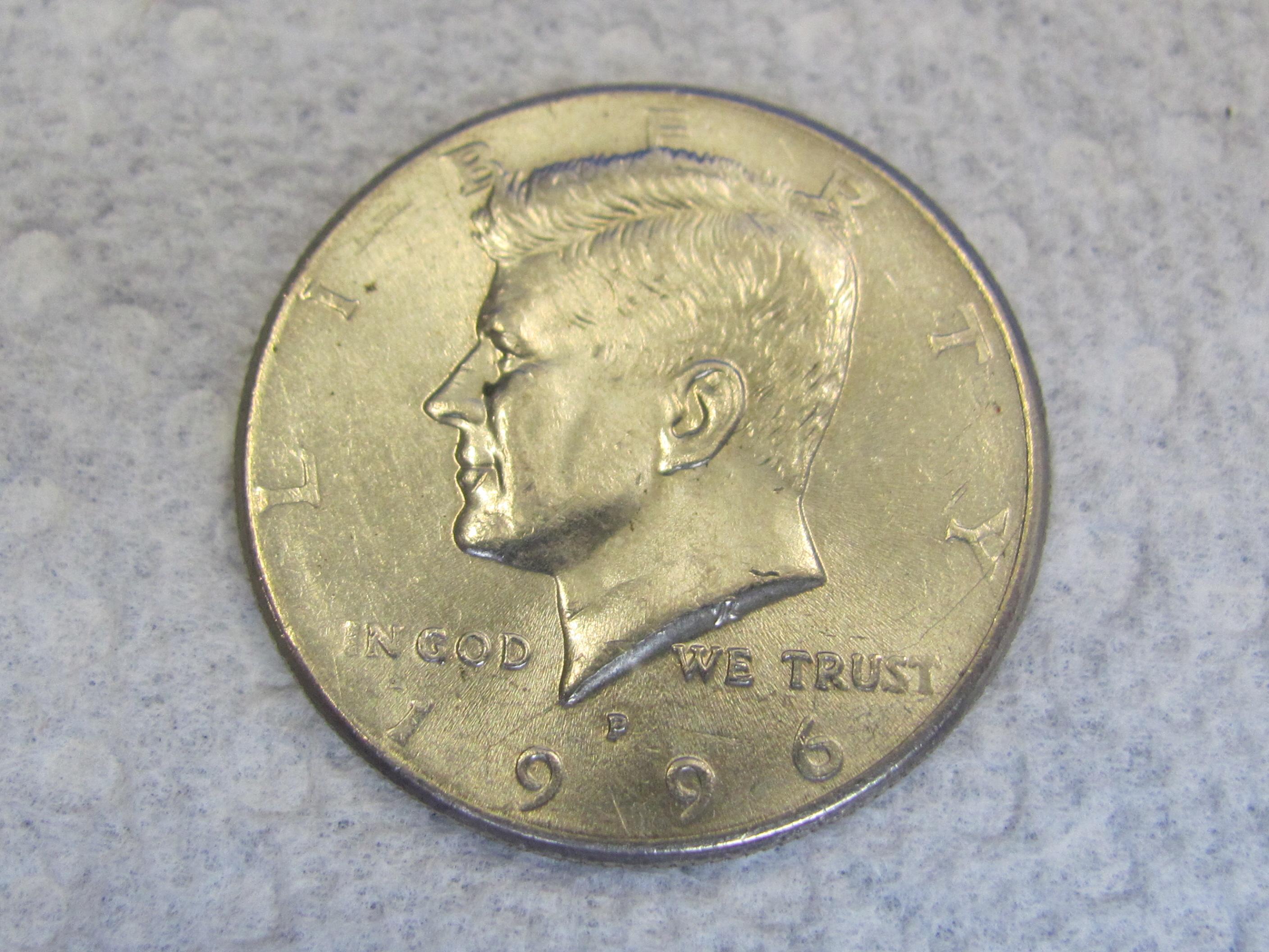 1996-P Kennedy Half Dollar