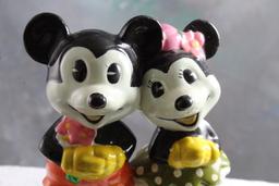 Walt Disney Productions YOU'RE SWELL Mickey & Minnie Mouse Figurine 5" Tall