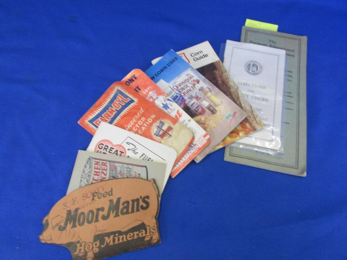 Old Paper/Ephemera lot Farm/Advertising 1930's and later