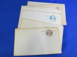 Ephemera Lot: 10 Post Card, 9 envelopes  & Postage 1919, 1928 Postmarks