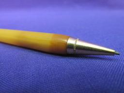 Beautiful Bakelite Mechanical Pencil Appx 7” L – Color of Baltic Amber