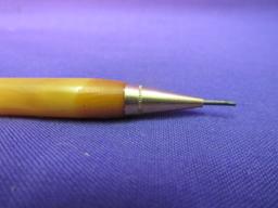 Beautiful Bakelite Mechanical Pencil Appx 7” L – Color of Baltic Amber