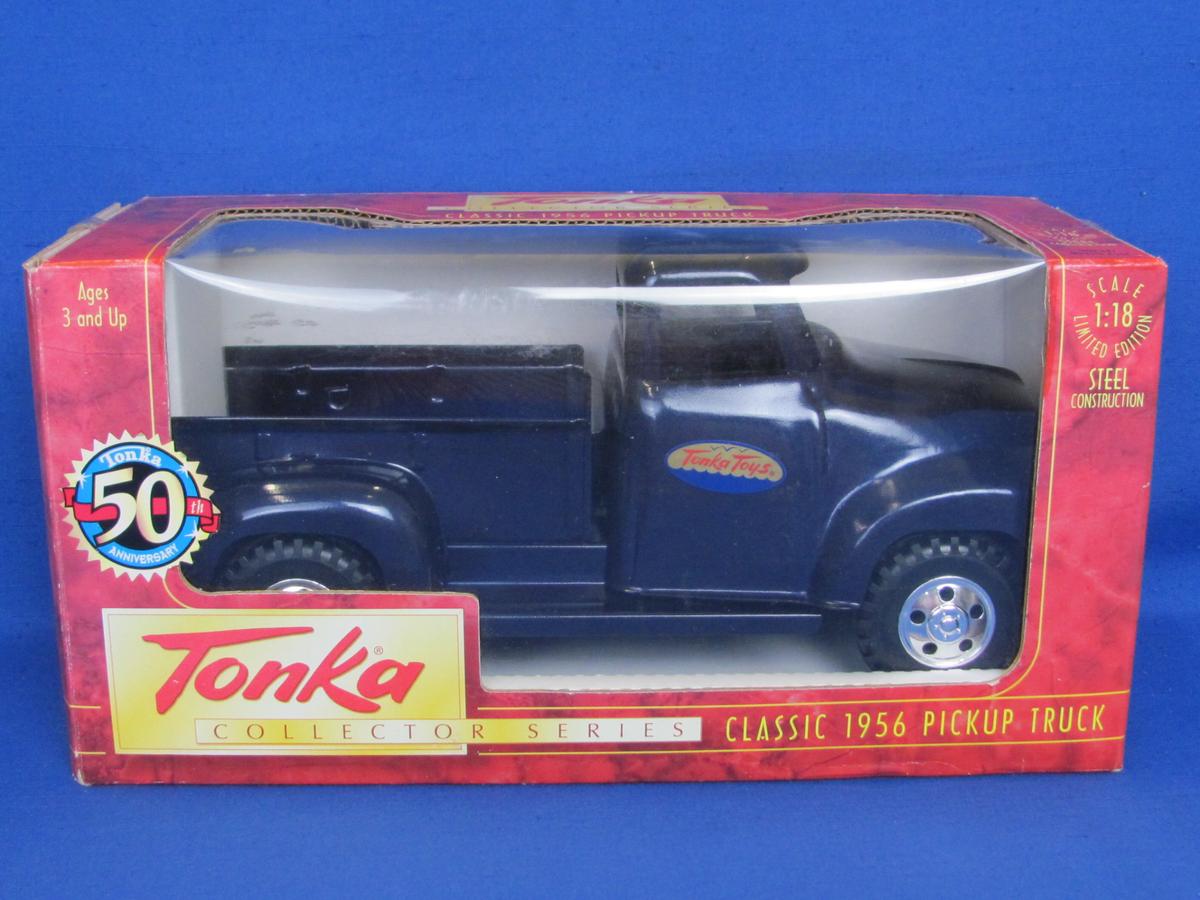 Tonka Collector Series: Classic 1956 Pickup Truck 1:18 Scale – Steel Construction - 1997