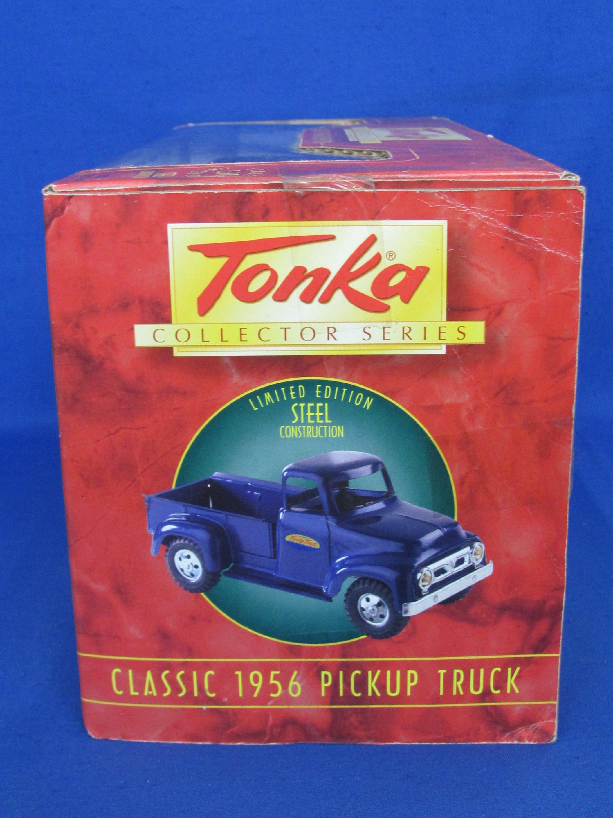 Tonka Collector Series: Classic 1956 Pickup Truck 1:18 Scale – Steel Construction - 1997