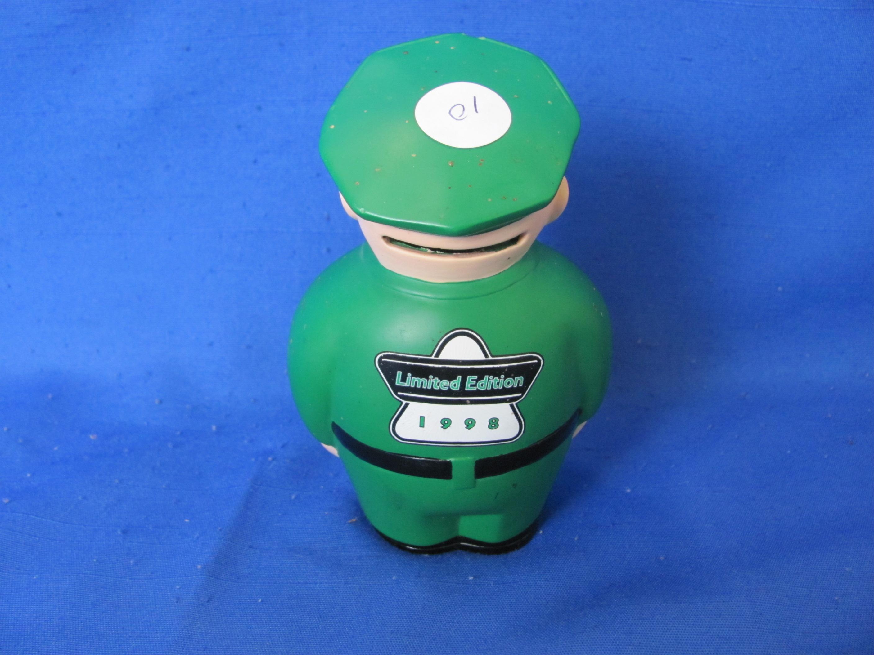 1998 Texaco Spanky Cast Resin Coin Bank