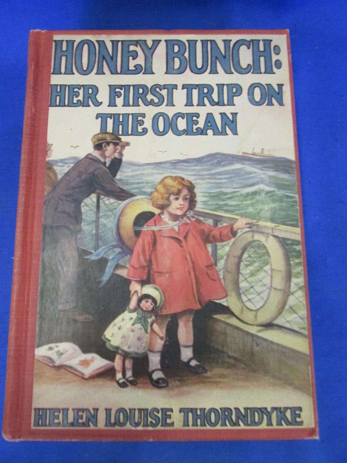 4  Children's books : Honey Bunch (3 books) 1923,27, 26 & The Lonesomest Doll 1901