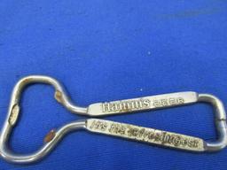 Beer Branded Bottle openers 10 Church Key & 1 Can Opener