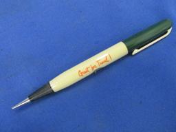 New in Box Autopoint Mechanical Pencil – Railroad Advertisng – Great Northern w/ Goat