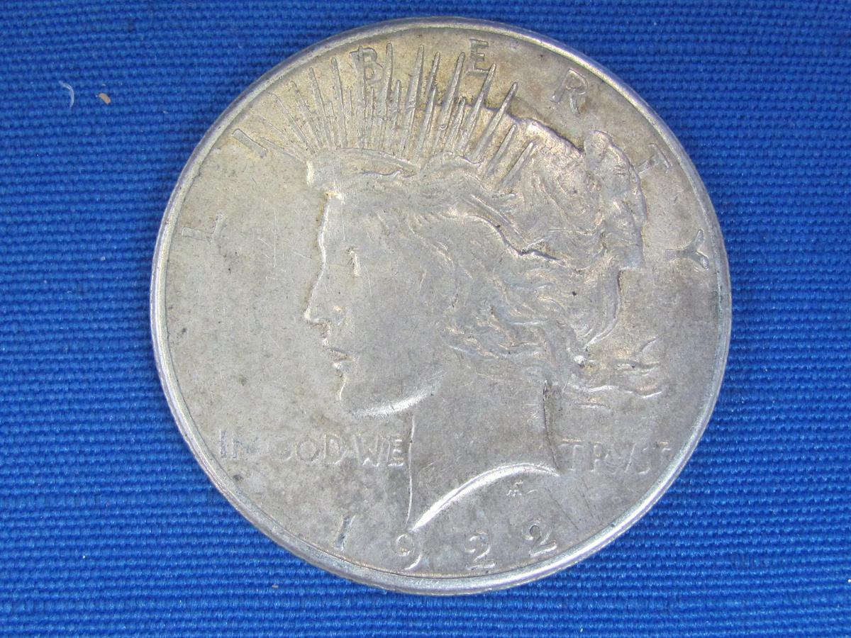 1922-S Silver Peace Dollar – 26.6g