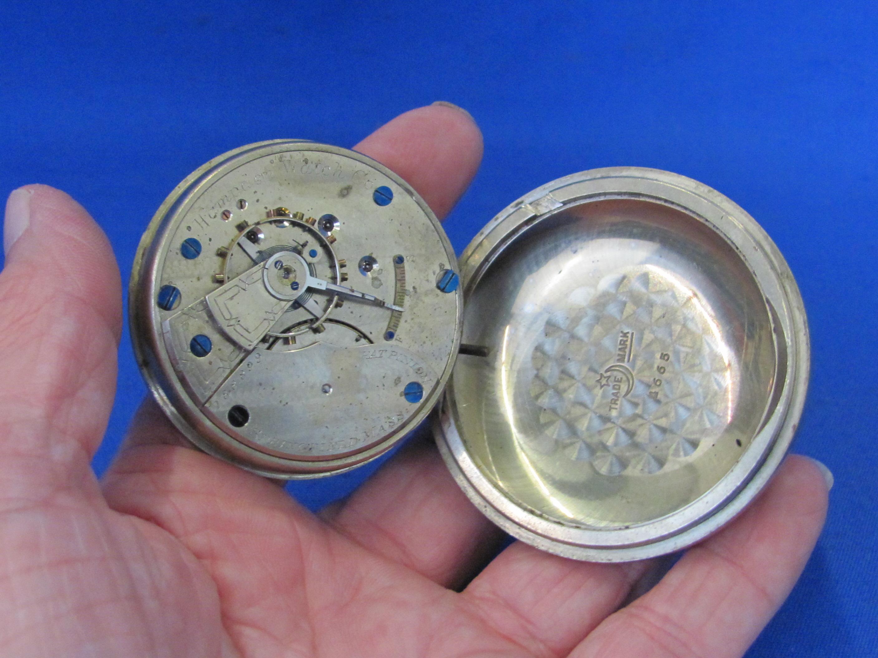 Hampden  Pocket Watch – Swing-Out Case – Runs – Size 18s
