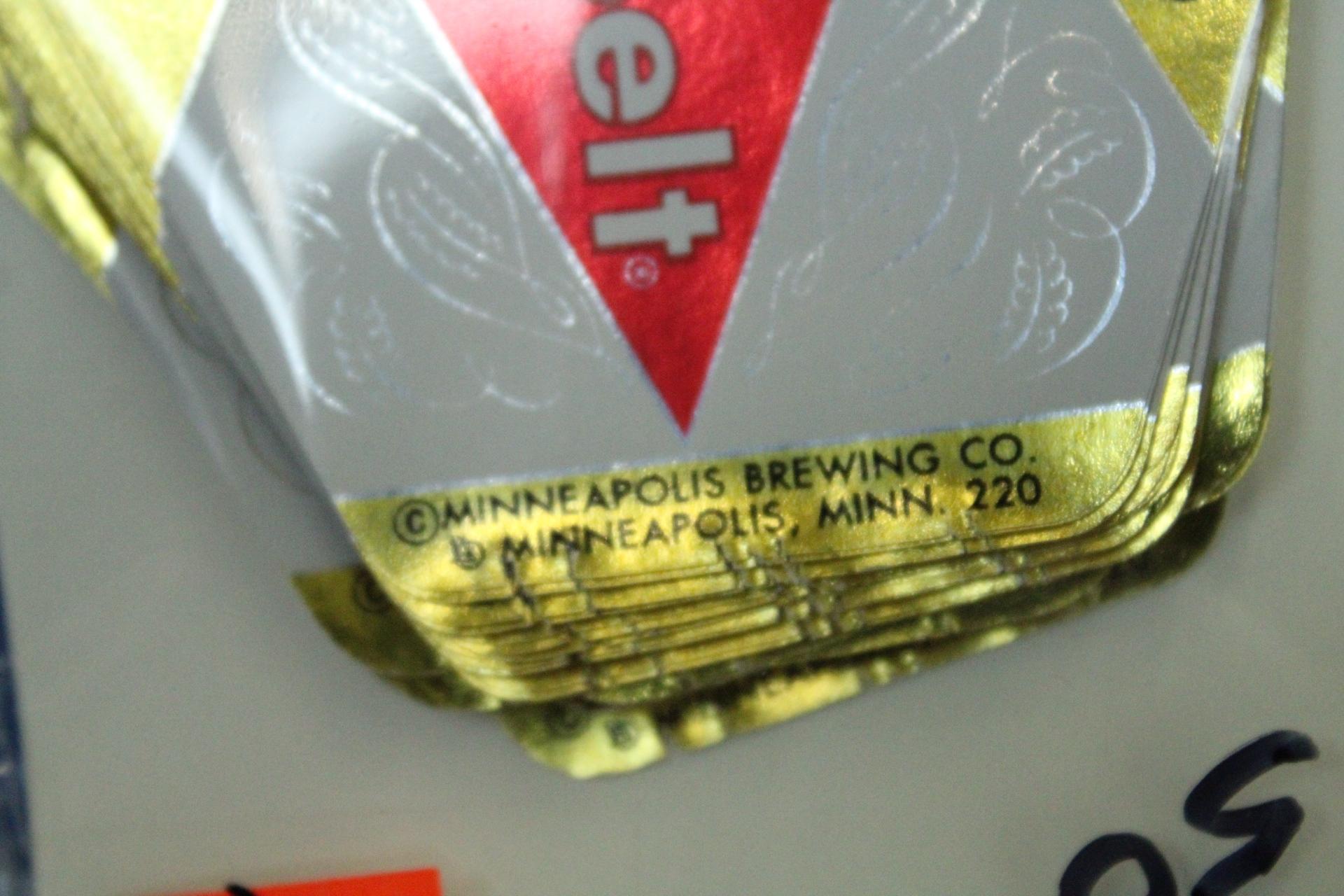 Vintage NOS Beer Bottle  Labels: 12 oz Grainbelt Premium (50); 7 oz GB Golden (50)