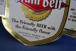 Vintage NOS Beer Bottle  Labels: 12 oz Grainbelt Special (50)