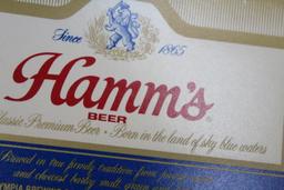 Vintage NOS Beer Bottle Lables: 50 Hamm”s 12 oz