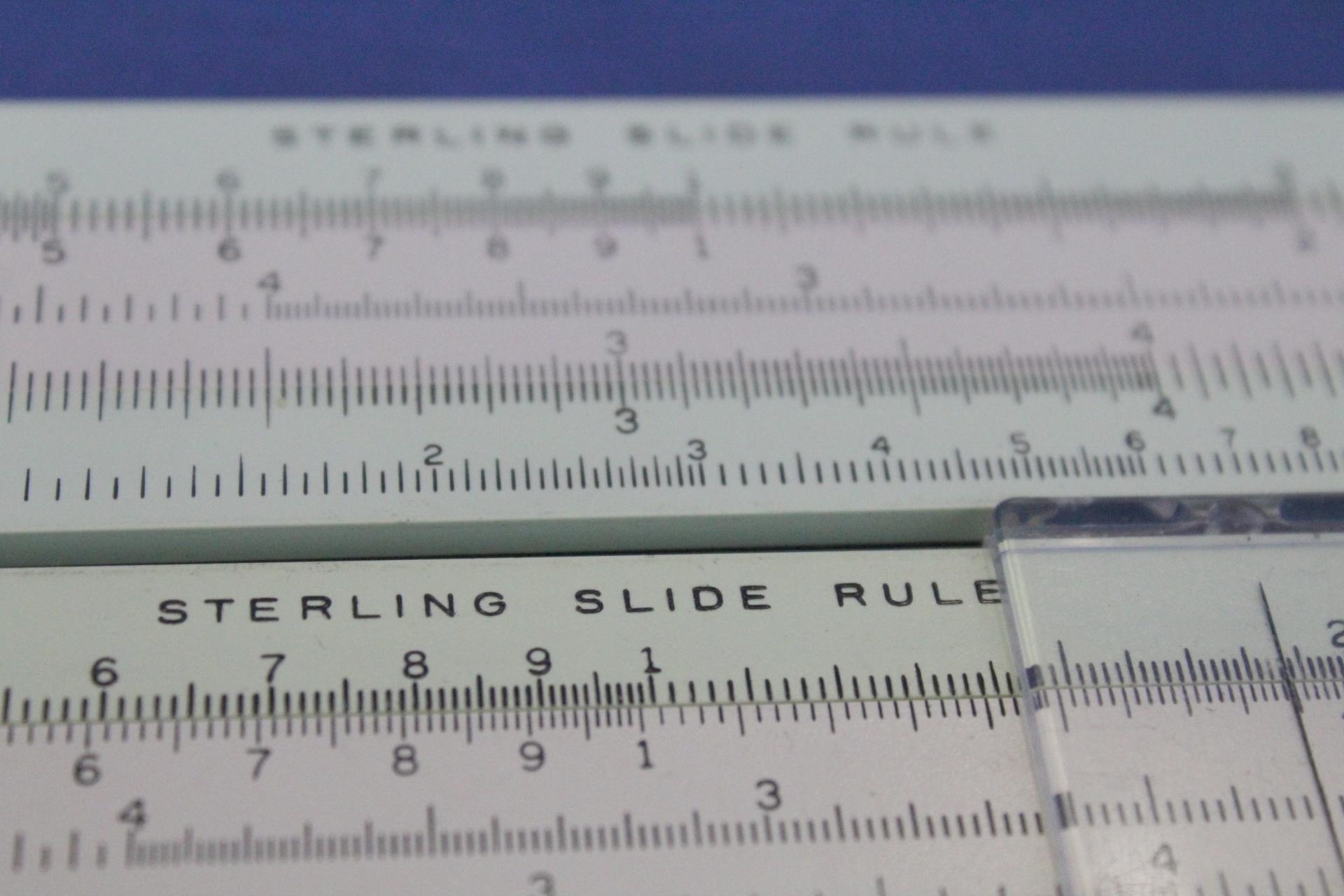 Science Guy's Vintage Math Toys: 6 Slide Rules & Pocket Circular Slide Rule