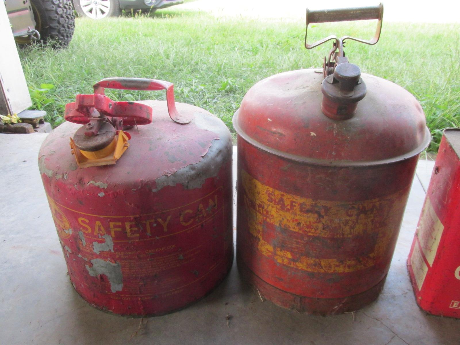 Metal Gas Cans (6)