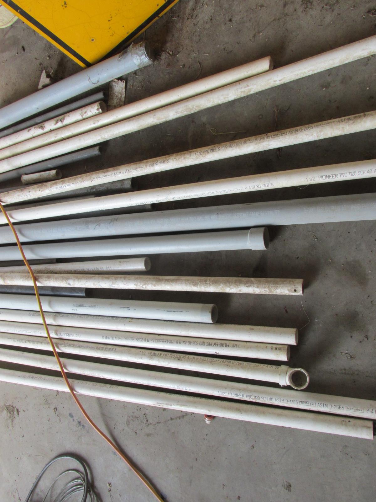 PVC Pipes – Variety of Sizes