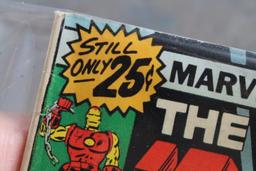 25 Cent Marvel Iron Man & Dr. Doom Super Villian Comic Books