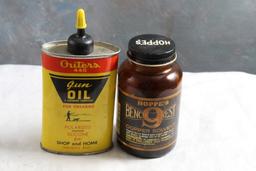 Outers 445 Gun Oil Oiler & Hoppe's Copper Solvent