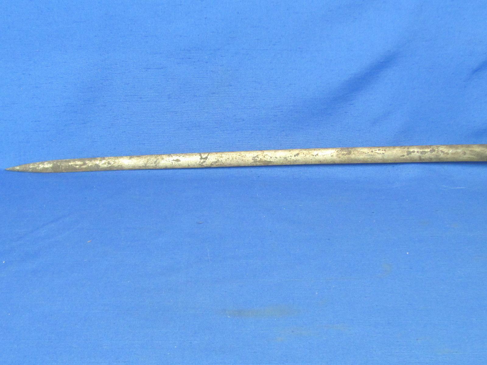 Vintage Knights of Columbus? Ceremonial Sword – Bone Handle & Brass Fittings