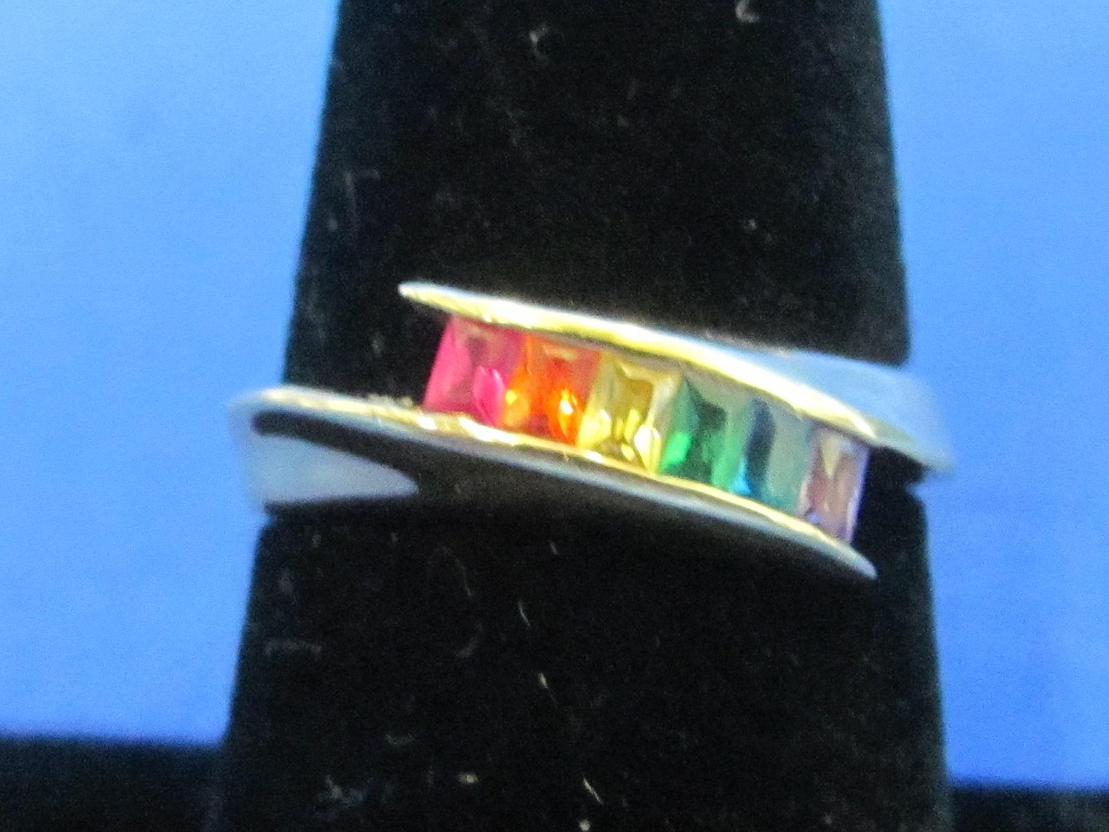 3 Costume Rings: 2 are 18 Kt Gold Filled – Sizes 6 to 8.5