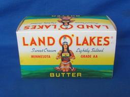 1950's Land O' Lakes Butter Box With MIA – Easton Minnesota