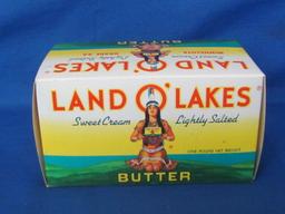 1950's Land O' Lakes Butter Box With MIA – Easton Minnesota