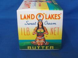 1950's Land O' Lakes Butter Box With MIA – Easton Minnesota