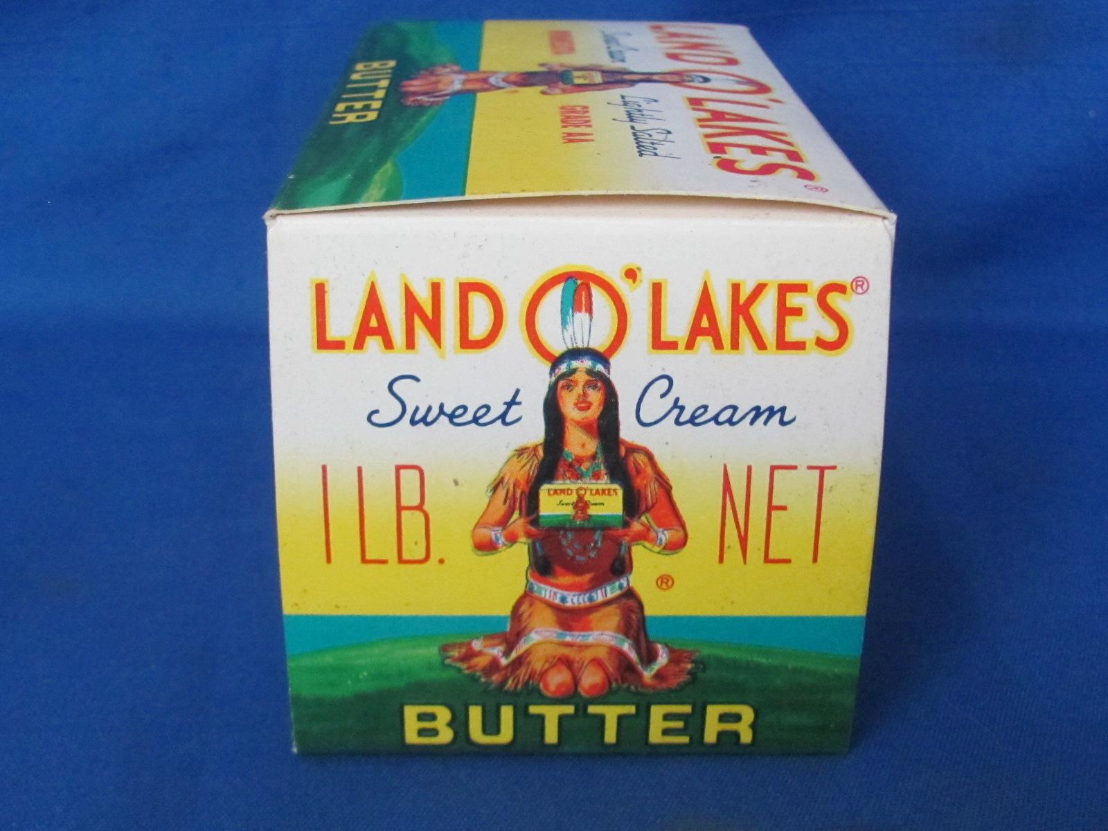 1950's Land O' Lakes Butter Box With MIA – Easton Minnesota