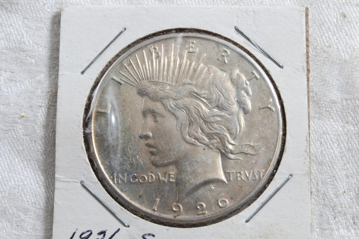 1926-S Peace Silver Dollar Coin