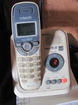 Vtech Cordless Handset w/digital answering & Verizon Wireless Home Phone Unit