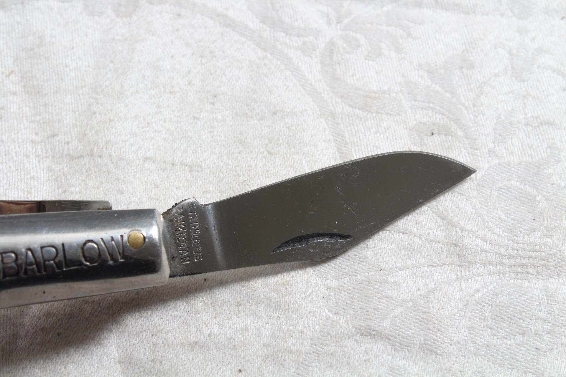 Barlow Stainless Pakistan Pocket Knife