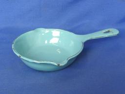 Miniature Porcelain Enamel Fry Pan